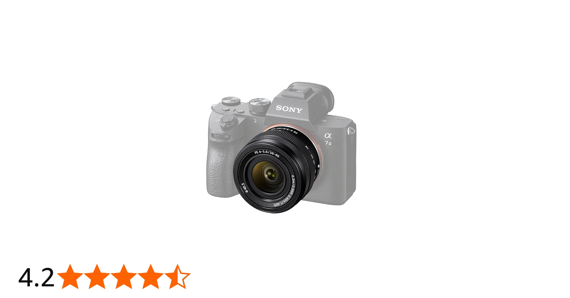 Amazon.co.jp: 【整備済み品】 ソニー(SONY) FE 28-60mm F4-5.6 : 家電