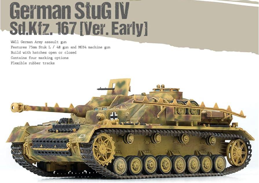 Amazon | 1/35 ドイツ陸軍 Ⅳ号突撃砲 Sd.Kfz.167 ACADEMY