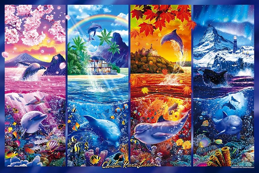 Amazon | 1000ピース ジグソーパズル ラッセン パッセージ オブ タイム