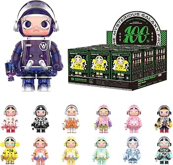 Amazon.com: POP MART MEGA Space Molly 100% 2-B Blind Box Figures