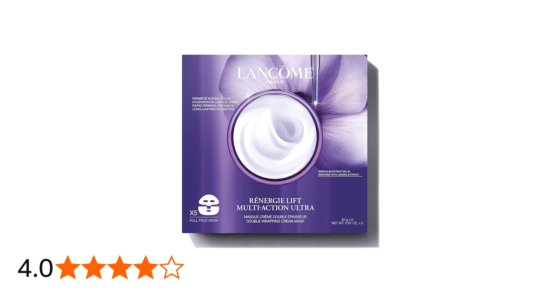 Amazon.co.jp: LANCÔME(ランコム) レネルジー クリーム マスク 20g(上