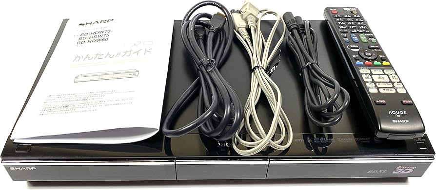 Amazon | シャープ 1TB 2チューナー ブルーレイレコーダー AQUOS BD
