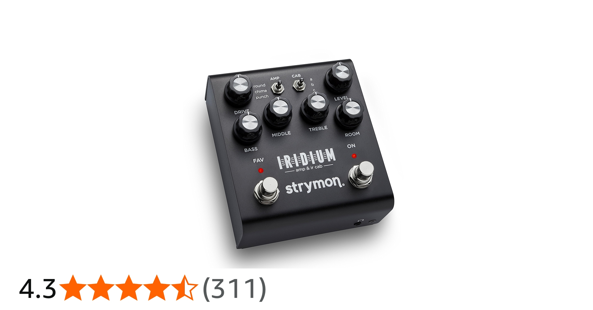 Amazon | Strymon 「IRIDIUM」 AMP & IR CABエミュレーター [国内正規