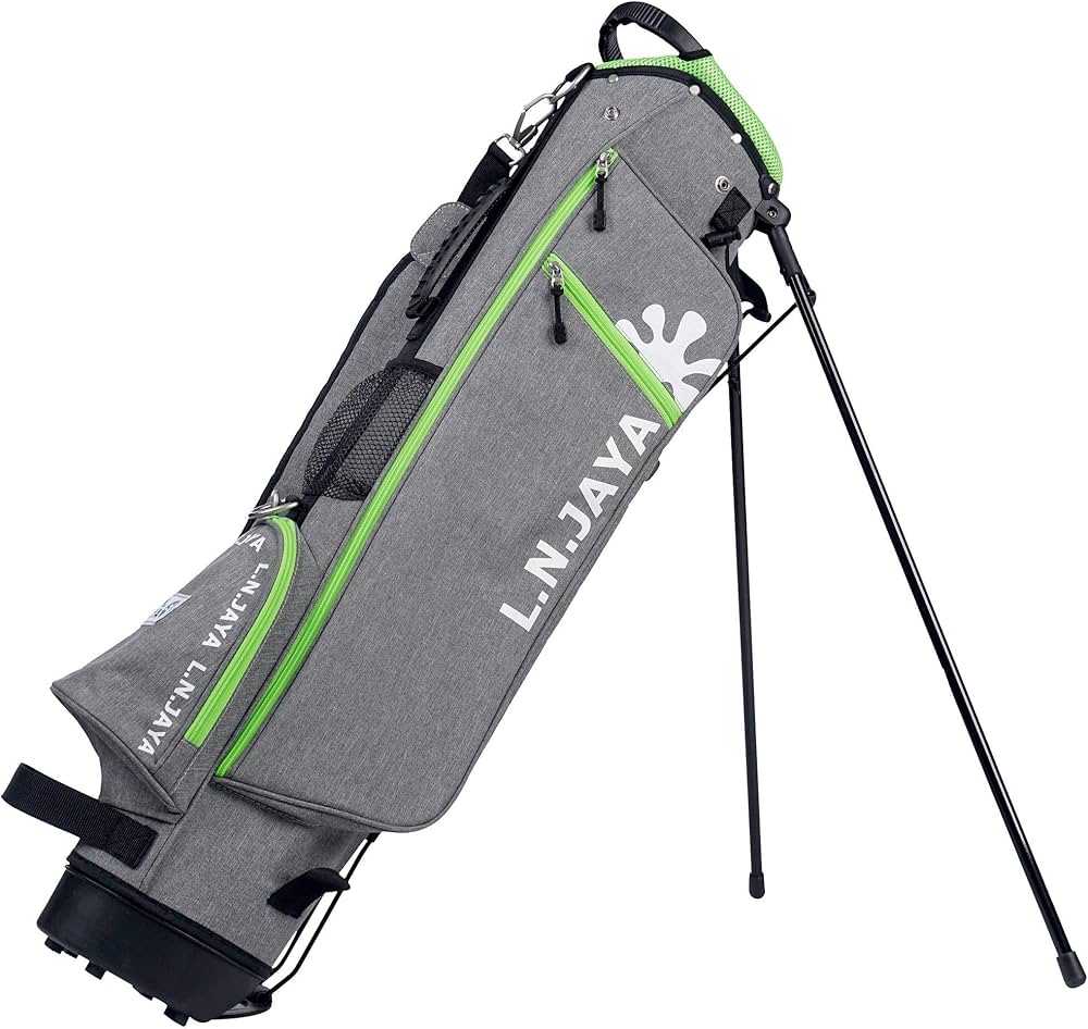 Amazon | レザックス キャディバッグ L.N.JAYA 6.5型スタンドバッグ