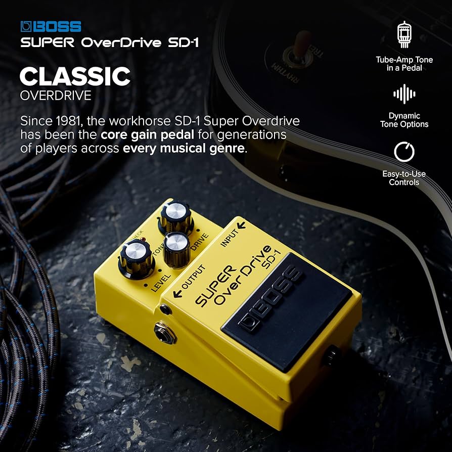 Amazon | BOSS Super OverDrive SD-1 | ディストーション・オーバー