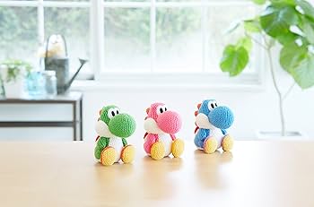 Amazon.co.jp: amiibo あみぐるみヨッシー ピンク(ヨッシー ウール