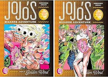 JoJo's Bizarre Adventure Part 5: Golden Wind Volume 1-9 Books