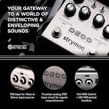 Amazon.com: Strymon Deco V2 Tape Saturation and Doubletracker