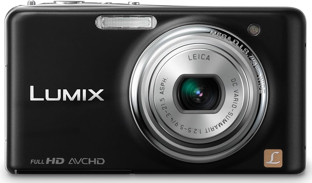 Panasonic Lumix DMC-FX77EG-K Digitalkamera (12 Megapixel, 5-fach