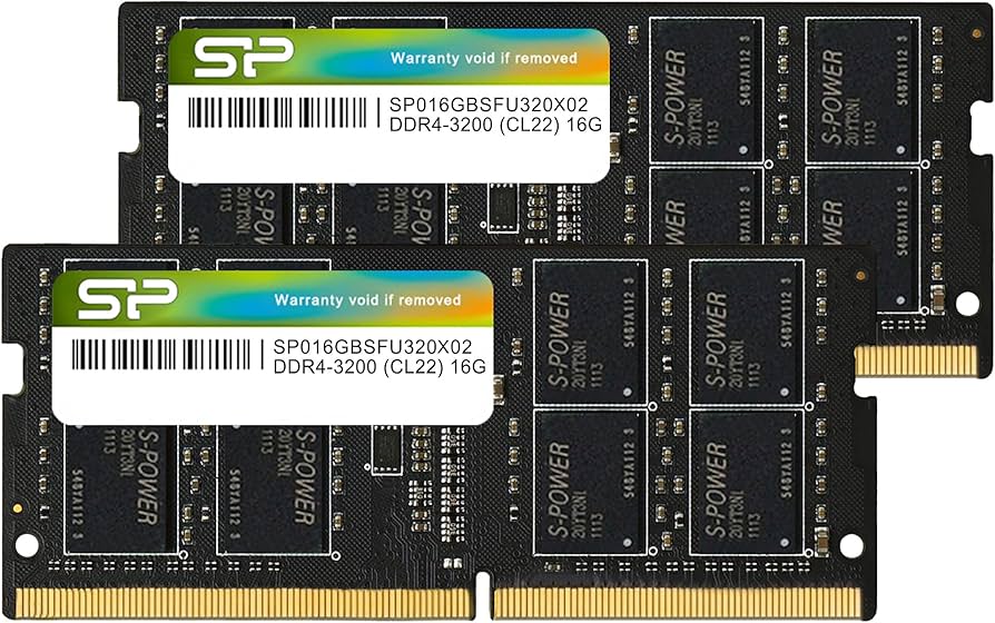Silicon Power DDR4 32GB (2x16GB) 3200MHz (PC4-25600) CL22 SODIMM