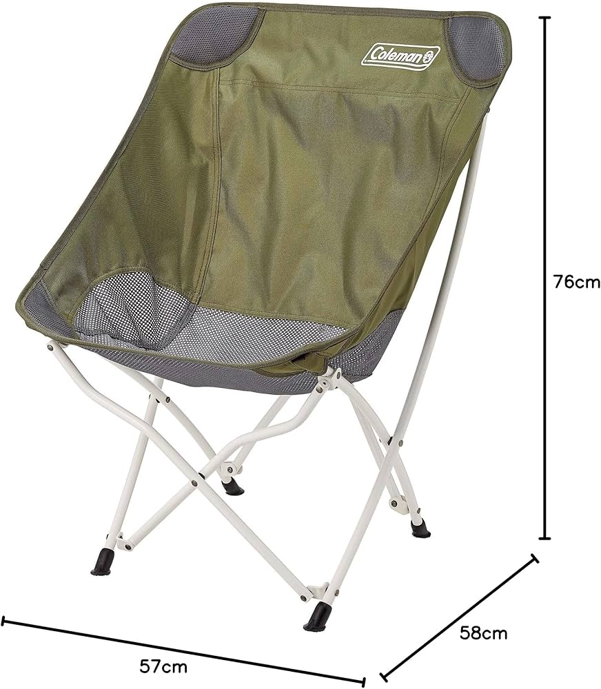 Amazon.co.jp: Coleman(コールマン) チェア ヒーリングチェア オリーブ