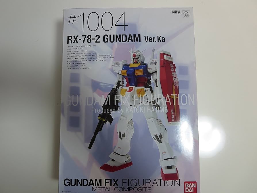 Amazon.com: Gundam Fix Figuration 1004 RX-78-2 Gundam Ver Ka Metal