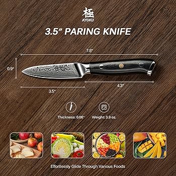 Amazon.com: KYOKU Paring Knife - 3.5
