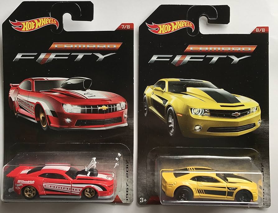 Amazon.co.jp: ホットウィール カマロ 50周年記念車8セット Hot Wheels