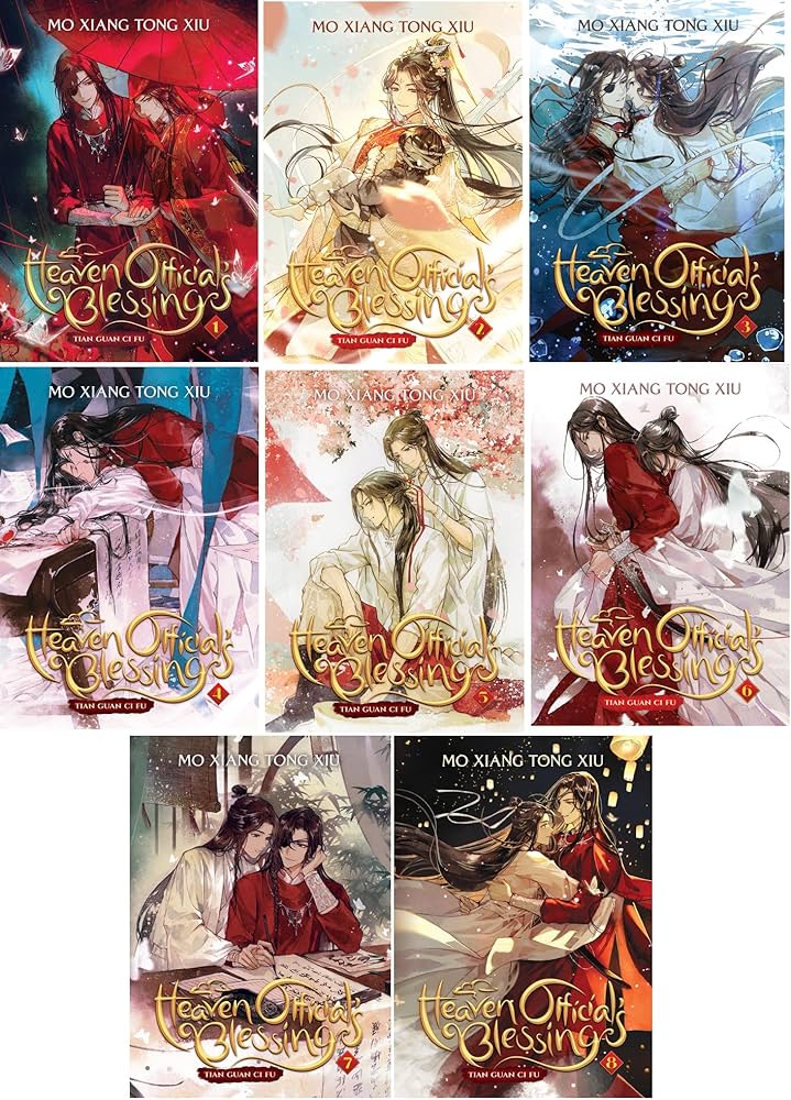 Heaven Official's Blessing: Tian Guan Ci Fu Novel Vol. 1-8 by Mo