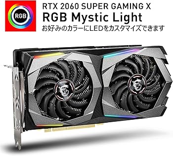 Amazon.co.jp: MSI GeForce RTX 2060 SUPER GAMING X Graphics Board