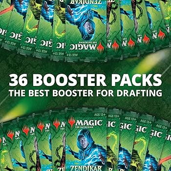 Amazon.com: Magic The Gathering Zendikar Rising Draft Booster Box