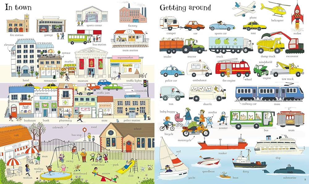 Amazon.com: Big Book of Words: A Fun Picture Word Reference for