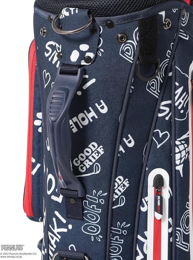Amazon.co.jp: [ビームスゴルフ] バッグ キャディバッグ PEANUTS 別注