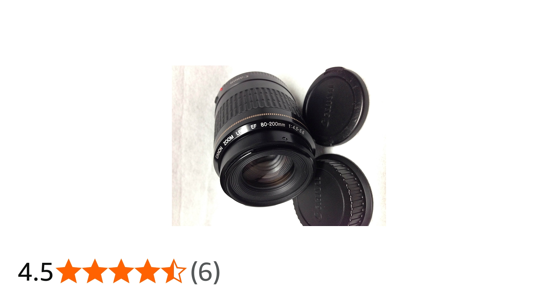 Amazon | 中古ソフマップ Canon EF 80-200mm F4.5-5.6 (レンズ