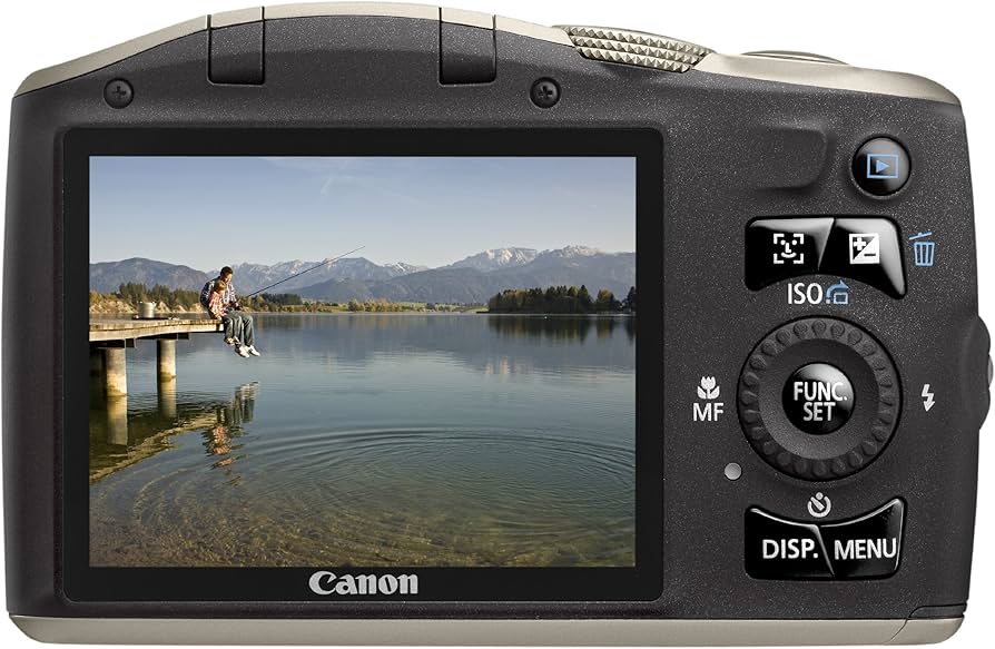 Canon PowerShot SX 130 IS Digitalkamera (12 MP, 12-fach opt. Zoom