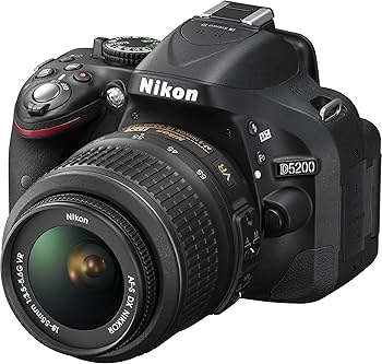 Amazon.com : Nikon D5200 24.1 MP CMOS Digital SLR with 18-55mm f