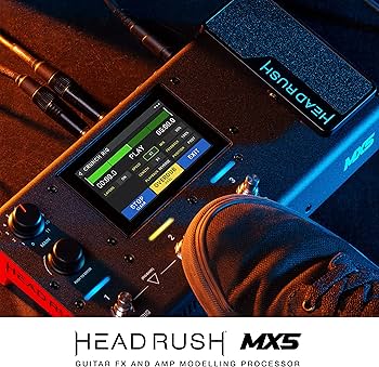 HeadRush MX5 - Electric Guitar Multi Effects Pedal and Amp