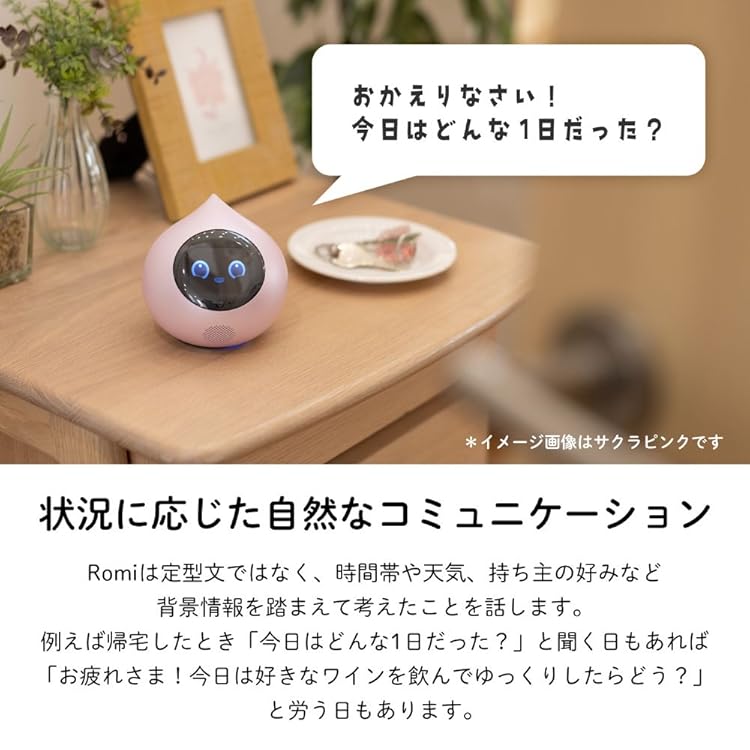 Amazon.co.jp: 会話AIロボットRomi（ロミィ）