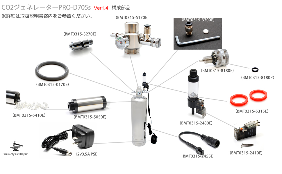 Amazon.co.jp: HaruDesign CO2ジェネレーター PRO-D705s Ver 1.4