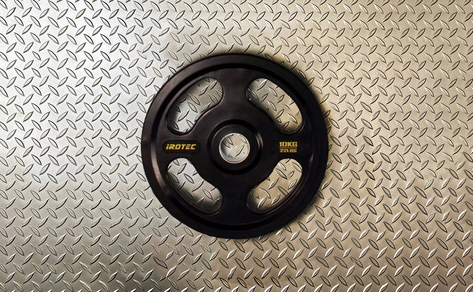 Amazon | IROTEC(アイロテック) オリンピックプレート10KG / ダンベル