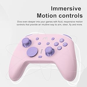 Amazon.com: MOBAPAD N1 HD Pink – Wireless Controller for Nintendo