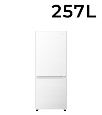 Amazon | ハイセンス 冷蔵庫 幅55cm 257L 自動霜取り ガラスドア