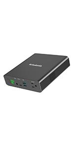 Amazon.co.jp: Krisdonia モバイルバッテリー 64000mAh PD対応 100W