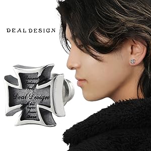Amazon | [ディールデザイン] DEAL DESIGN リムーブクロスピアス 1P