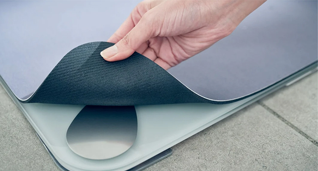 Amazon | スマートバスマット グレー 体重計 ダイエット 体重管理 お