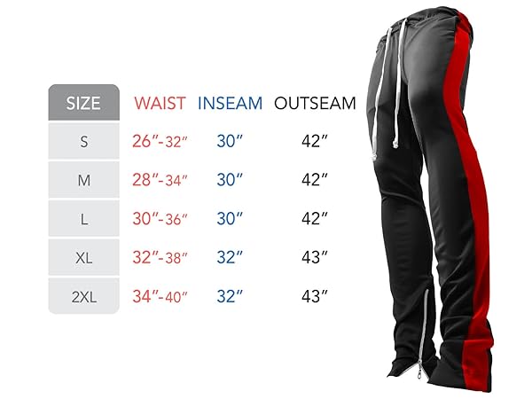 Amazon.com: Mens Stripe Track Pants Skinny Fit Stretch Trouser