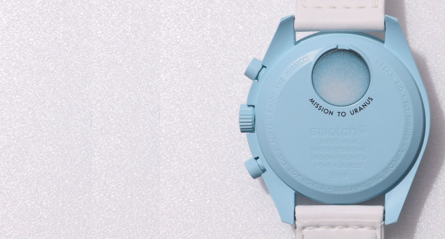 Amazon.co.jp: OMEGA × SWATCH Uranus ラッピング付き 正規品 オメガ