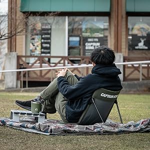 Amazon.co.jp: キャプテンスタッグ(CAPTAIN STAG) アウトドアチェア