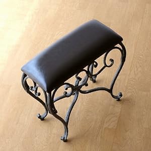 Amazon.co.jp: スツール 玄関 椅子 ベンチ スリム コンパクト 合皮