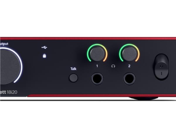 Amazon.com: Focusrite Scarlett 18i20 4th Gen USB Audio Interface
