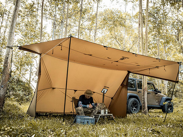 Amazon | OneTigris ROCDOMUSハンモックオーニング＆ホットテント 2.0