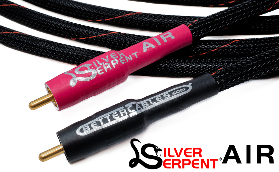 Amazon.com: Better Cables 1.5 Feet Silver Serpent AIR Audiophile