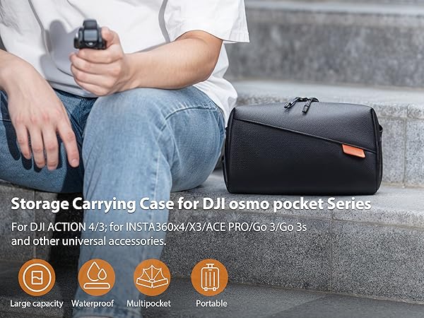 Amazon.com : Tomat Osmo Pocket 3 Carry Bag for DJI Osmo Pocket 3