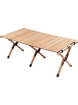 Amazon | Hilander(ハイランダー) ウッドロールトップテーブルEX 120