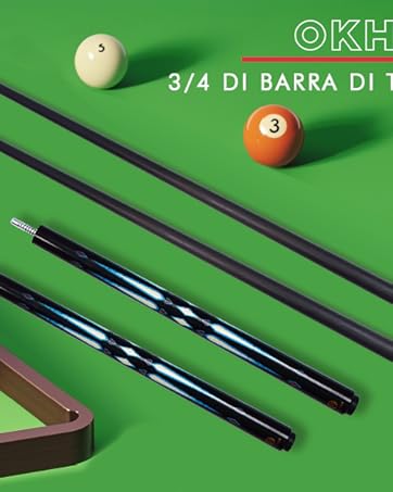 Amazon.co.jp: HEALING ビリヤード キュー カーボン 電木皮頭 黒電木先