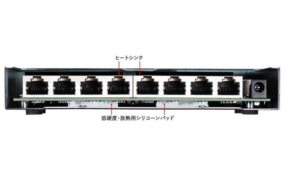 Amazon | プラネックス Planex 8ポート 2.5GBASE-T 高速 省電力