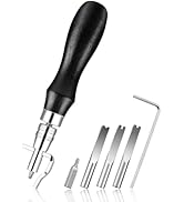 Amazon.com: Leather Groover Tool(Natural Color), 7 in 1 Pro