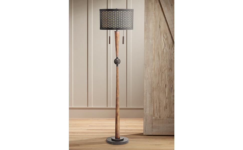 Franklin Iron Works Hunter Modern Mid Century Farmhouse Rustic