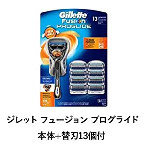 Amazon.co.jp: Gillette Fusion ProGlide Body + 13 Replacement