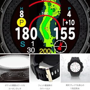 Amazon | GreenOn(グリーンオン) ゴルフウォッチ ザ・ゴルフウォッチA1